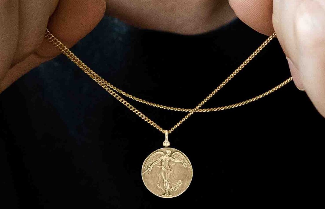 Oliver Cabell Angel of Mercy Pendant Nyakláncok Női Arany | HU220-69