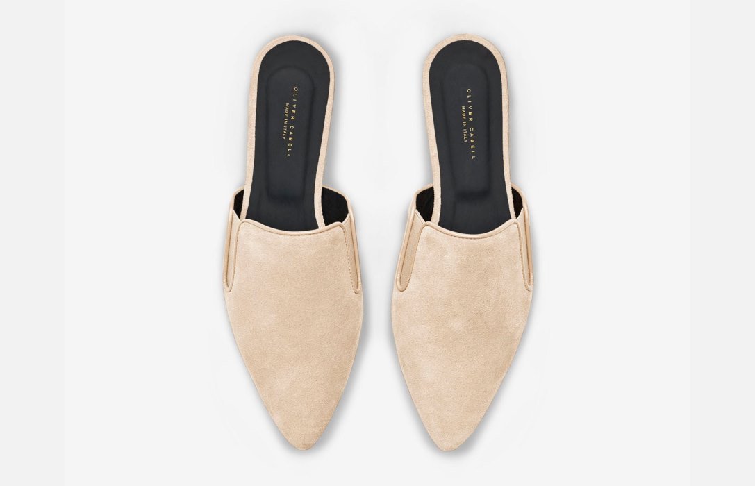 Oliver Cabell Dream Mule Flats Női Bézs | HU808-31