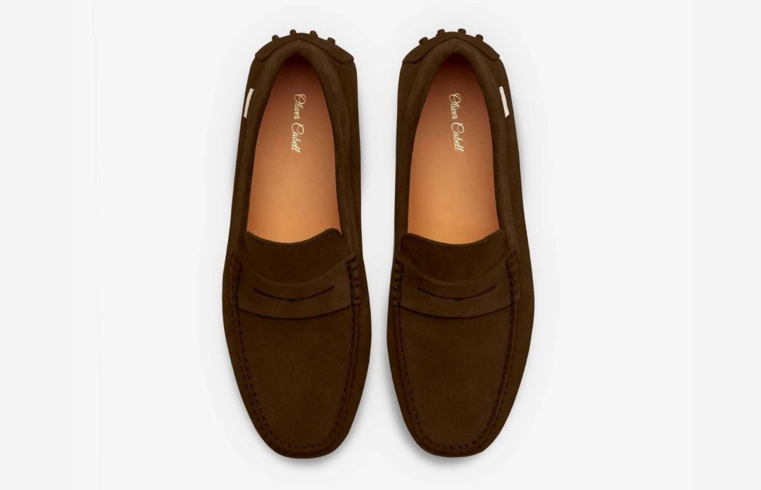 Oliver Cabell Driver Flats Női Csokoládé | HU015-55