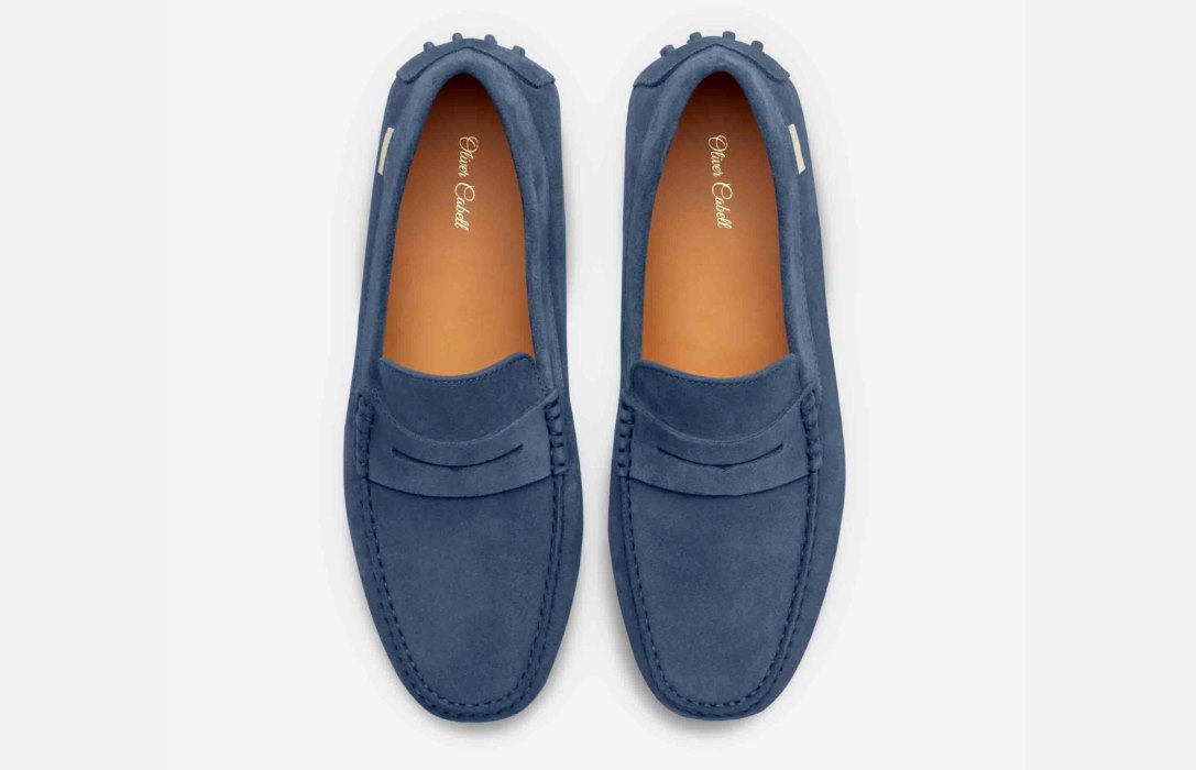 Oliver Cabell Driver Flats Női Kék | HU732-82