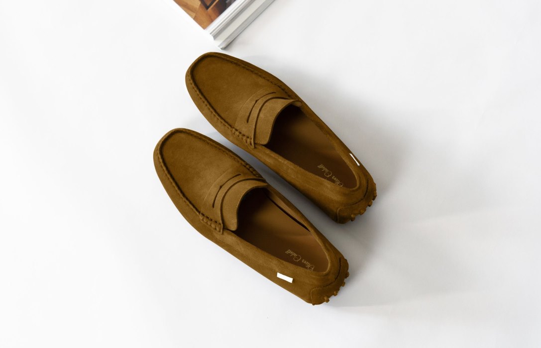 Oliver Cabell Driver Loafer Cipő Férfi Barna | HU743-08