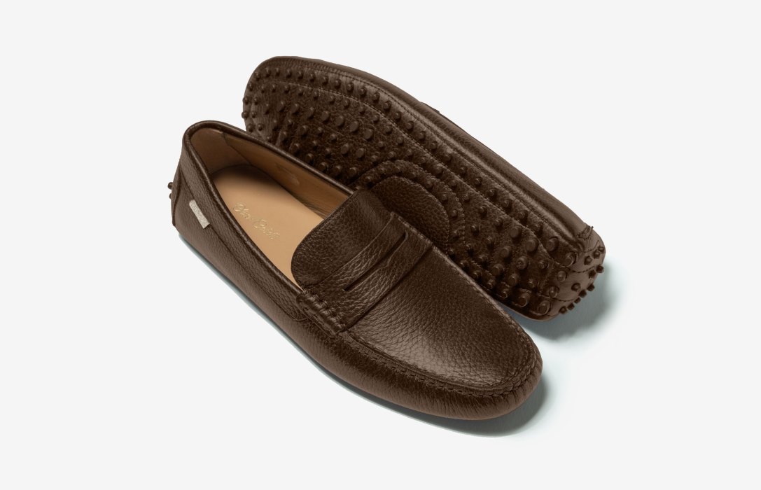 Oliver Cabell Driver Loafer Cipő Férfi Csokoládé | HU317-25