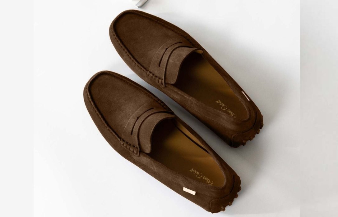 Oliver Cabell Driver Loafer Cipő Férfi Csokoládé | HU948-57