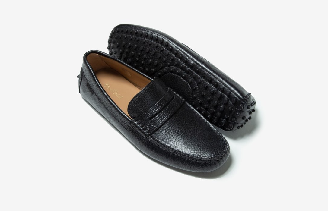 Oliver Cabell Driver Loafer Cipő Férfi Fekete | HU798-71