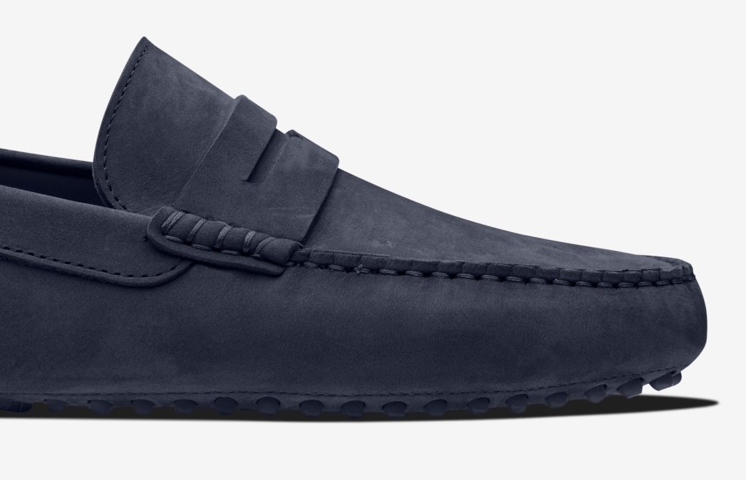 Oliver Cabell Driver Loafer Cipő Férfi Sötétkék | HU301-53