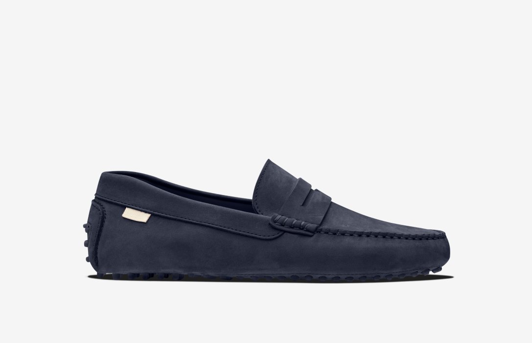 Oliver Cabell Driver Loafer Cipő Férfi Sötétkék | HU301-53