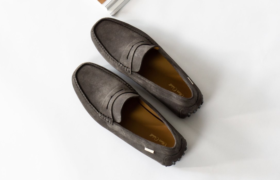 Oliver Cabell Driver Loafer Cipő Férfi Szürke | HU945-50