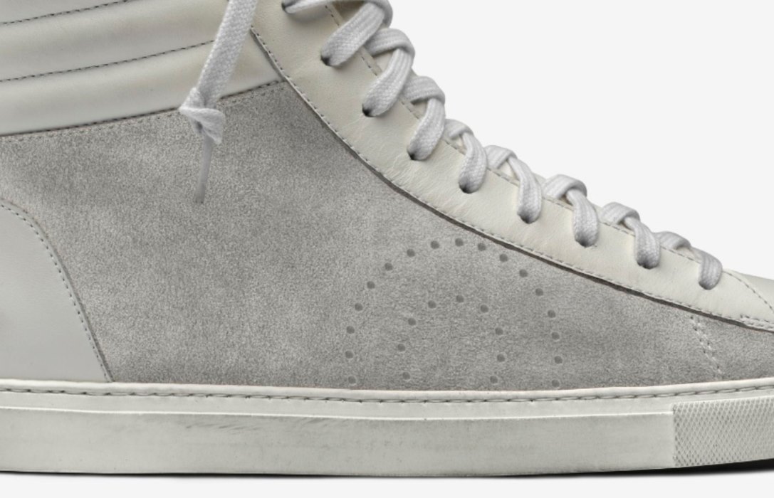 Oliver Cabell Jabbar High High Top Sneakers Férfi Fehér | HU267-53