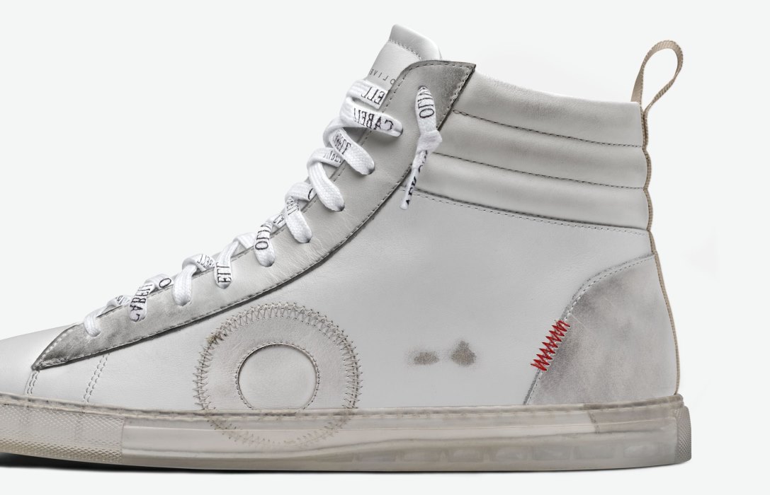 Oliver Cabell Jabbar High High Top Sneakers Férfi Fehér | HU445-81