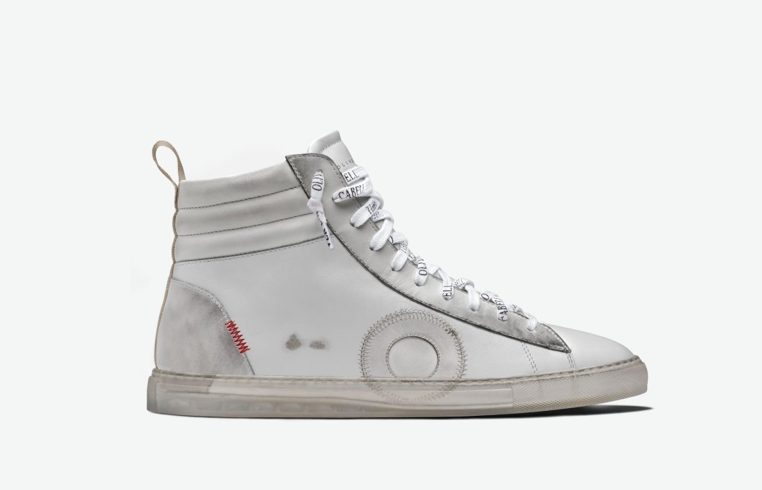 Oliver Cabell Jabbar High High Top Sneakers Férfi Fehér | HU445-81