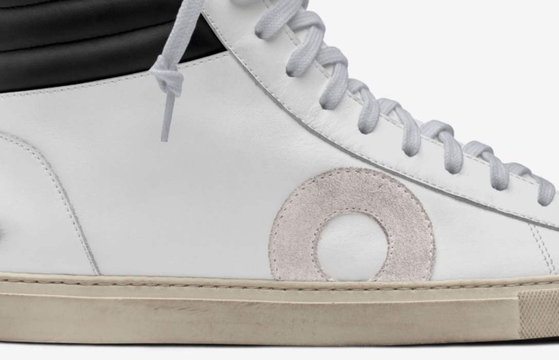 Oliver Cabell Jabbar High High Top Sneakers Férfi Fehér | HU584-37