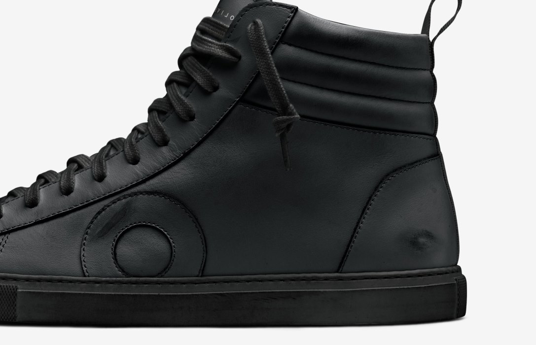 Oliver Cabell Jabbar High High Top Sneakers Férfi Fekete | HU636-55