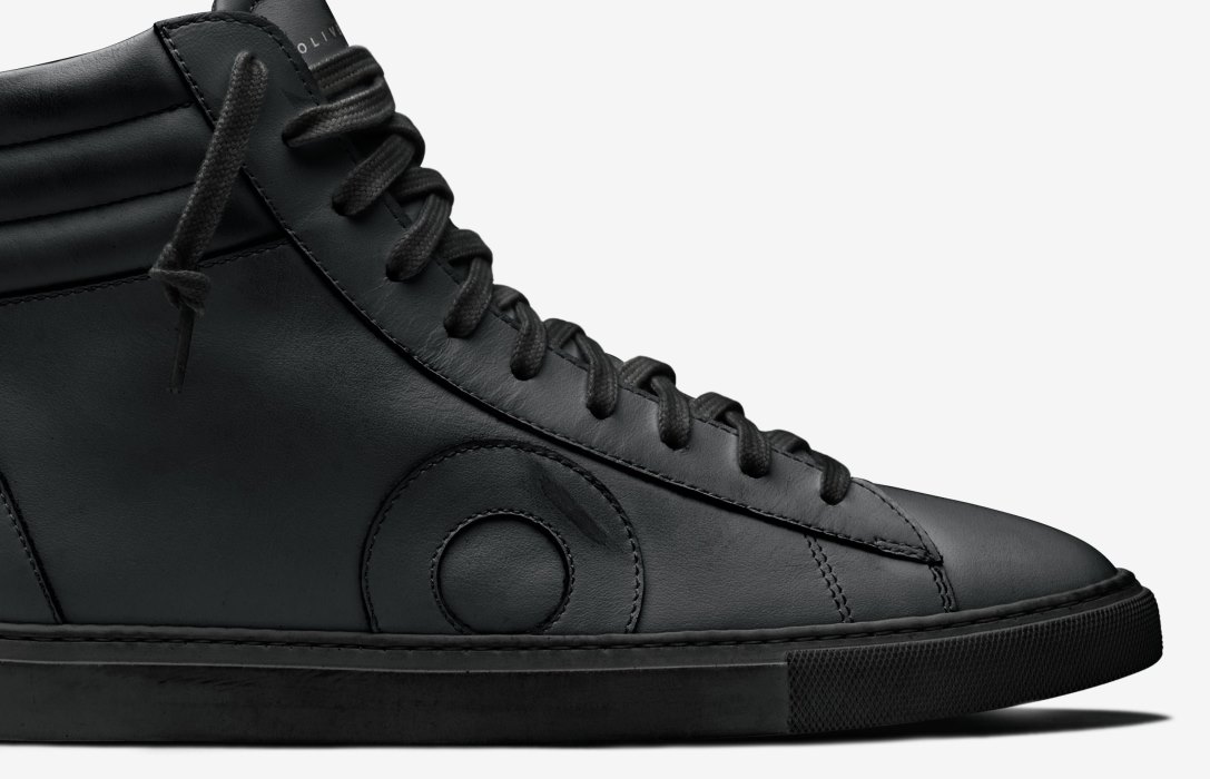 Oliver Cabell Jabbar High High Top Sneakers Férfi Fekete | HU636-55