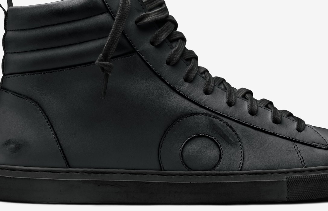 Oliver Cabell Jabbar High High Top Sneakers Férfi Fekete | HU636-55