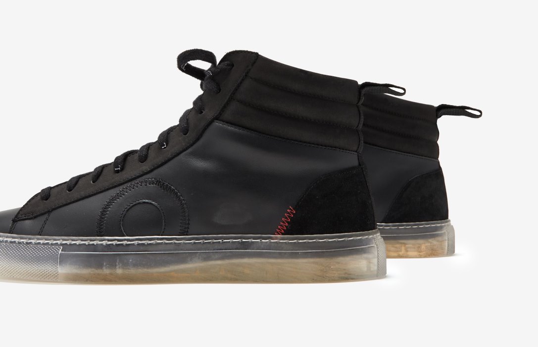 Oliver Cabell Jabbar High High Top Sneakers Férfi Fekete | HU693-30