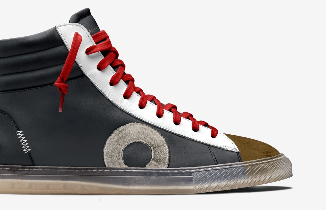 Oliver Cabell Jabbar High High Top Sneakers Férfi Fekete | HU693-88