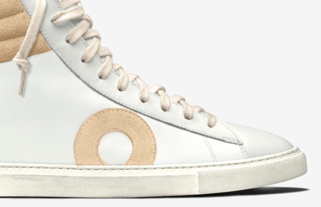 Oliver Cabell Jabbar High High Top Sneakers Férfi Bézs | HU789-23