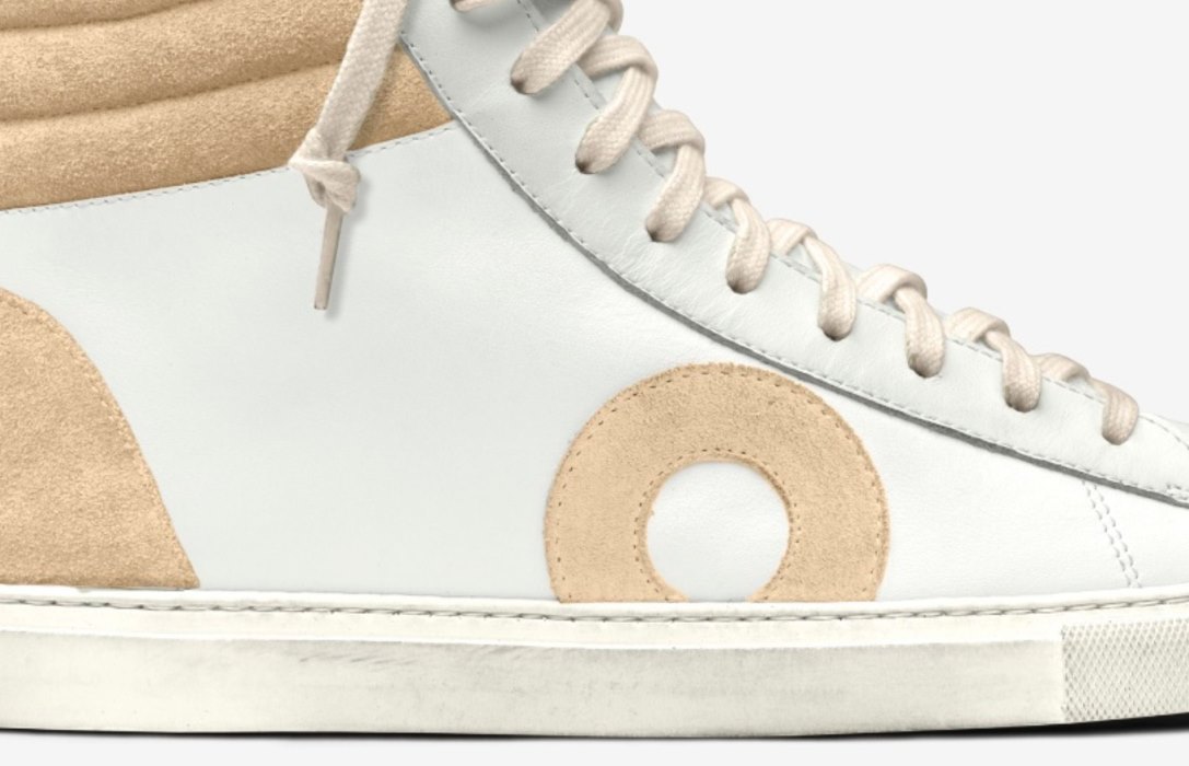 Oliver Cabell Jabbar High High Top Sneakers Férfi Bézs | HU789-23