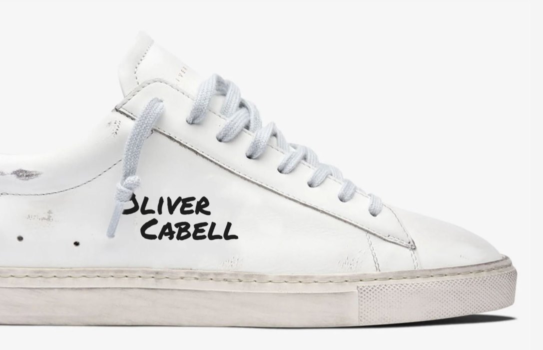 Oliver Cabell Low 1 Low Top Sneakers Férfi Fehér | HU010-46