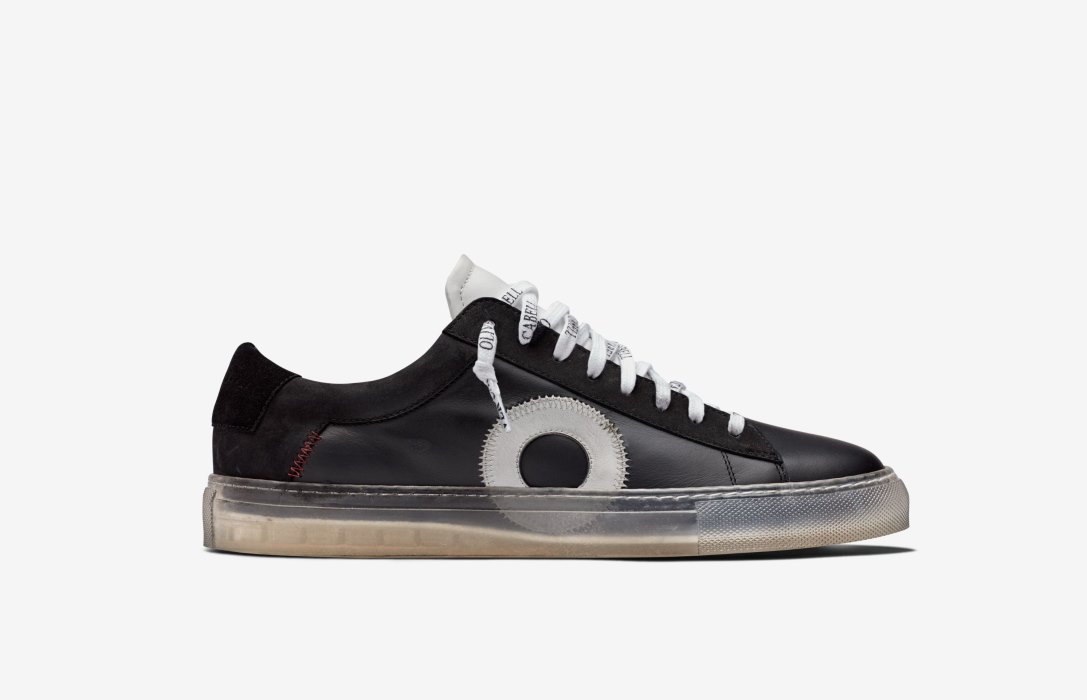 Oliver Cabell Low 1 Low Top Sneakers Férfi Sötétszürke | HU018-46