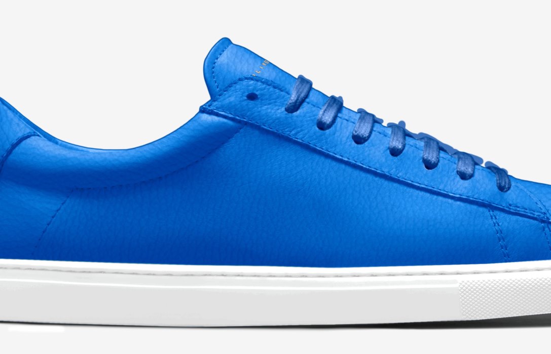 Oliver Cabell Low 1 Low Top Sneakers Férfi Kék | HU056-98