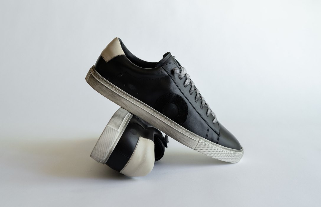 Oliver Cabell Low 1 Low Top Sneakers Férfi Fekete | HU059-04