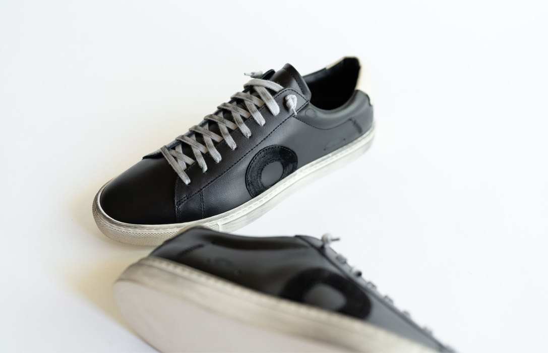 Oliver Cabell Low 1 Low Top Sneakers Férfi Fekete | HU059-04