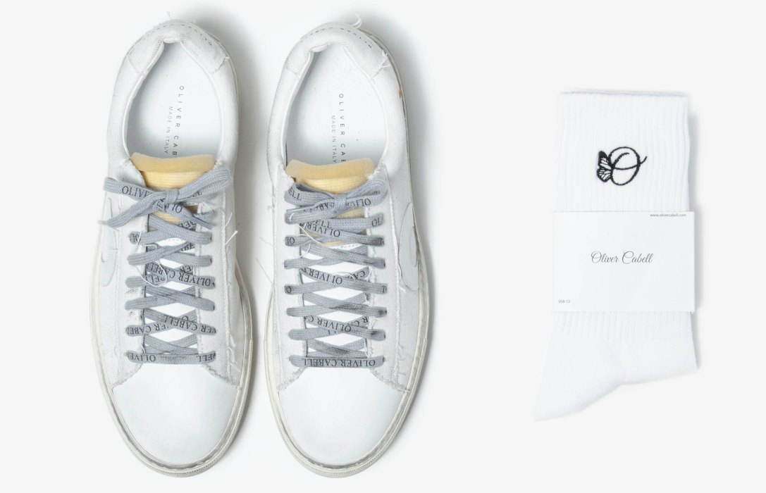 Oliver Cabell Low 1 Low Top Sneakers Férfi Fehér | HU071-20