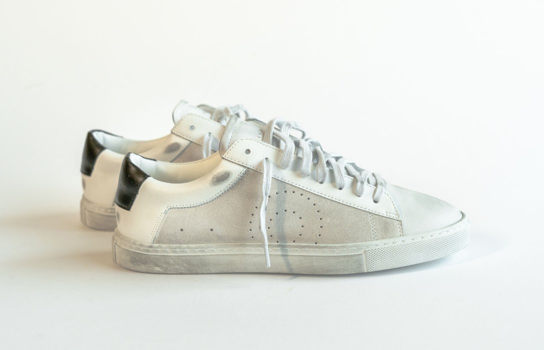 Oliver Cabell Low 1 Low Top Sneakers Férfi Fehér | HU073-08