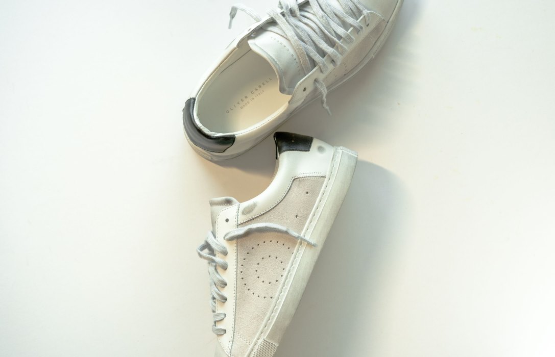 Oliver Cabell Low 1 Low Top Sneakers Férfi Fehér | HU073-08