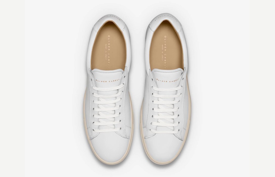 Oliver Cabell Low 1 Low Top Sneakers Férfi Fehér | HU147-93