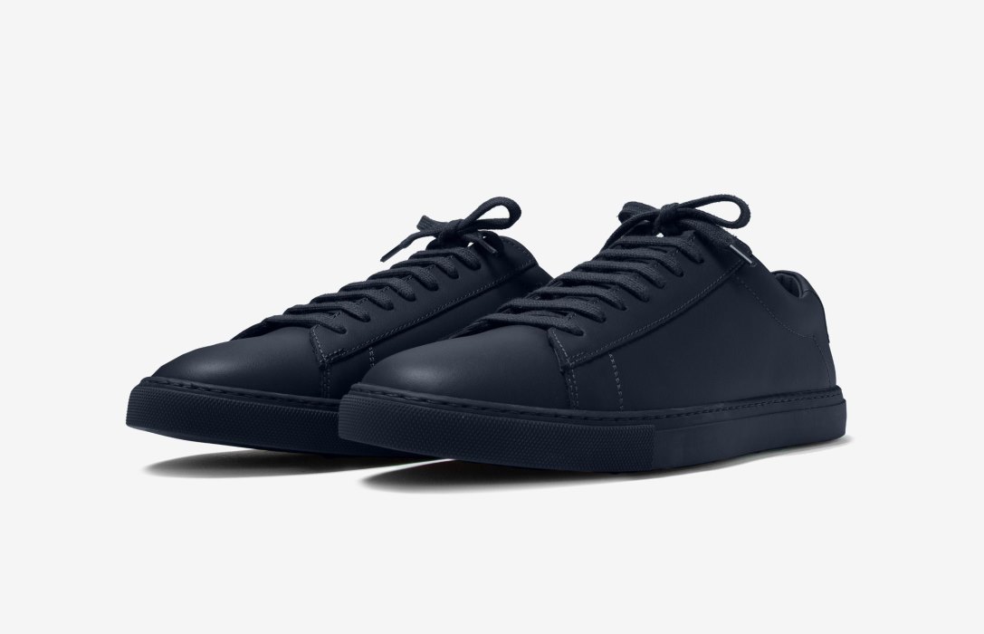 Oliver Cabell Low 1 Low Top Sneakers Férfi Sötétkék | HU199-46