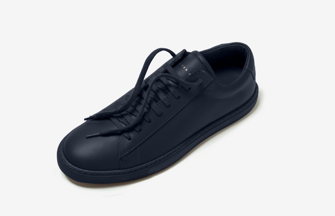 Oliver Cabell Low 1 Low Top Sneakers Férfi Sötétkék | HU199-46