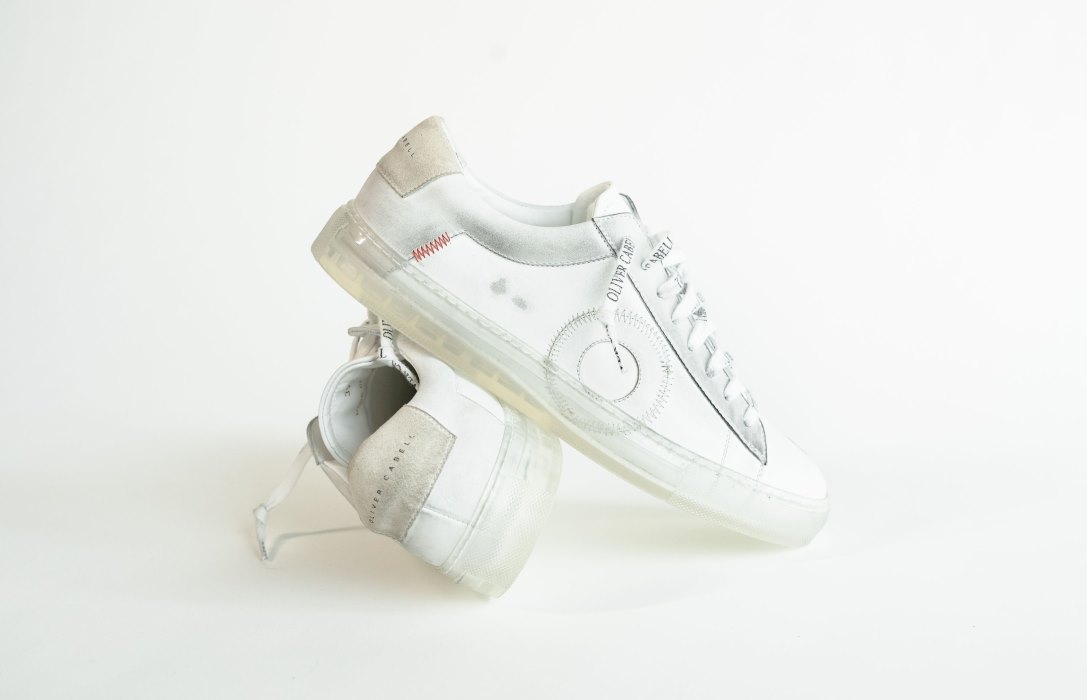 Oliver Cabell Low 1 Low Top Sneakers Férfi Fehér | HU226-13