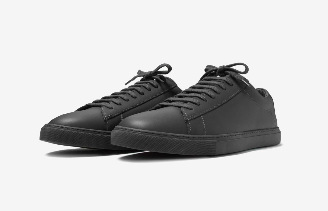 Oliver Cabell Low 1 Low Top Sneakers Férfi Charcoal | HU283-96