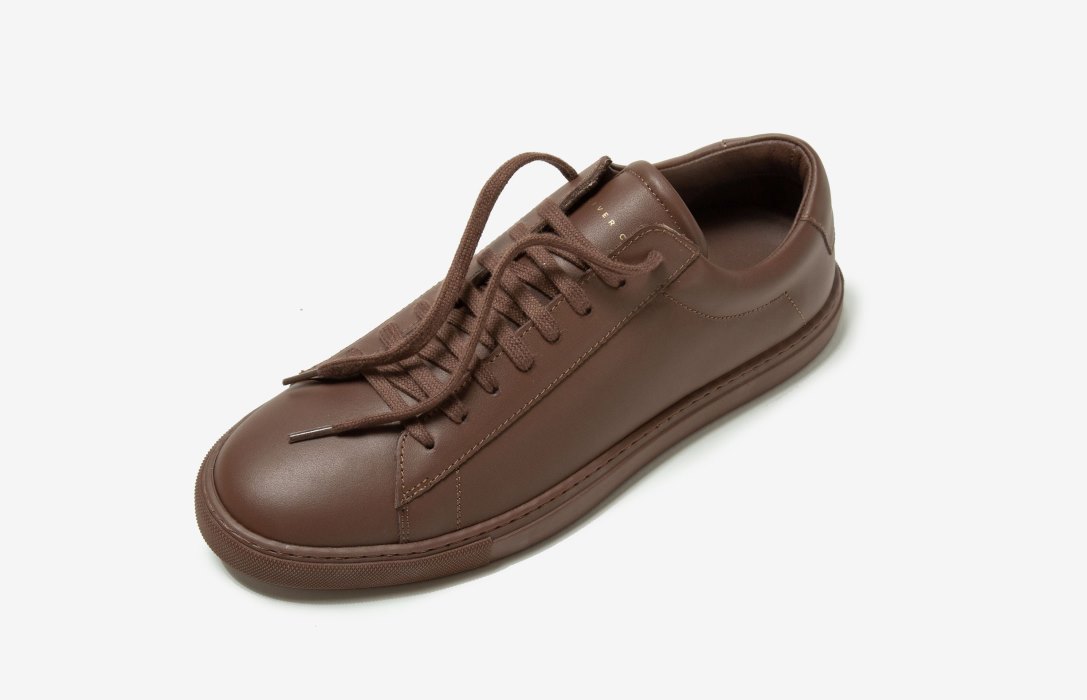 Oliver Cabell Low 1 Low Top Sneakers Férfi Barna | HU313-14