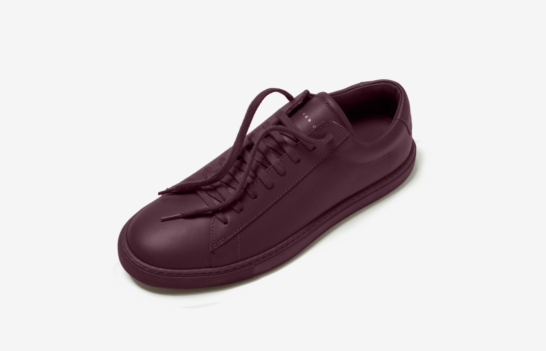 Oliver Cabell Low 1 Low Top Sneakers Férfi Bordó | HU375-86