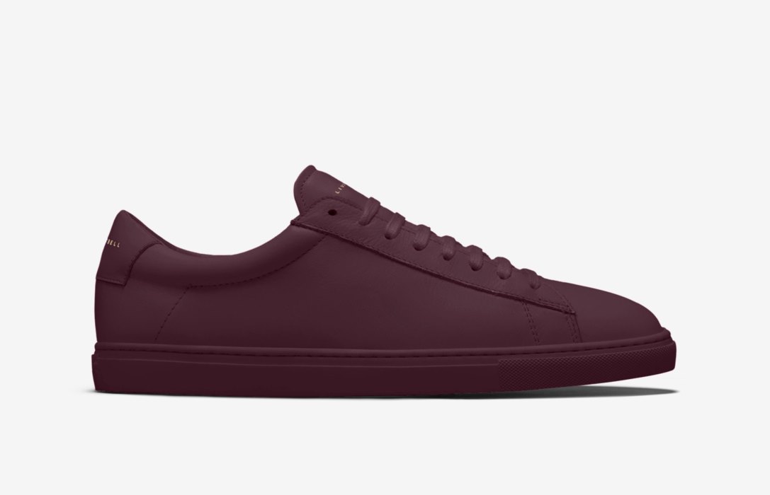 Oliver Cabell Low 1 Low Top Sneakers Férfi Bordó | HU375-86