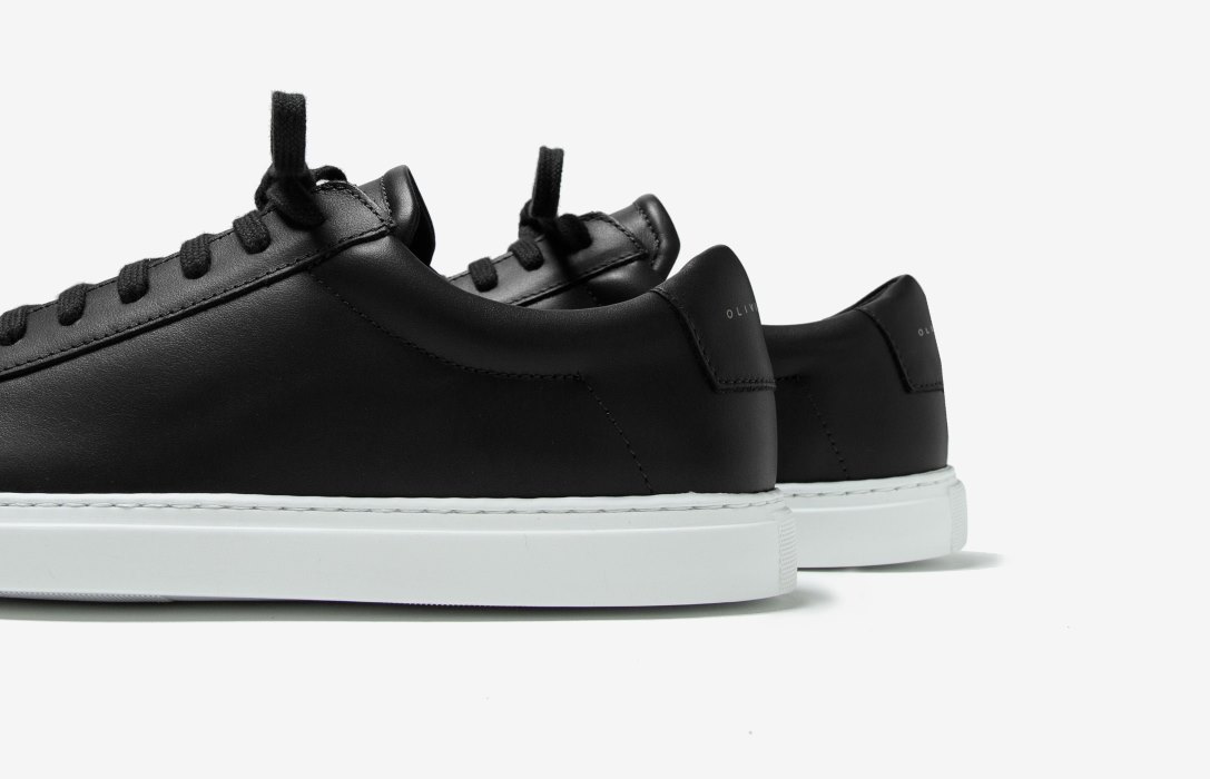 Oliver Cabell Low 1 Low Top Sneakers Férfi Fekete | HU617-89