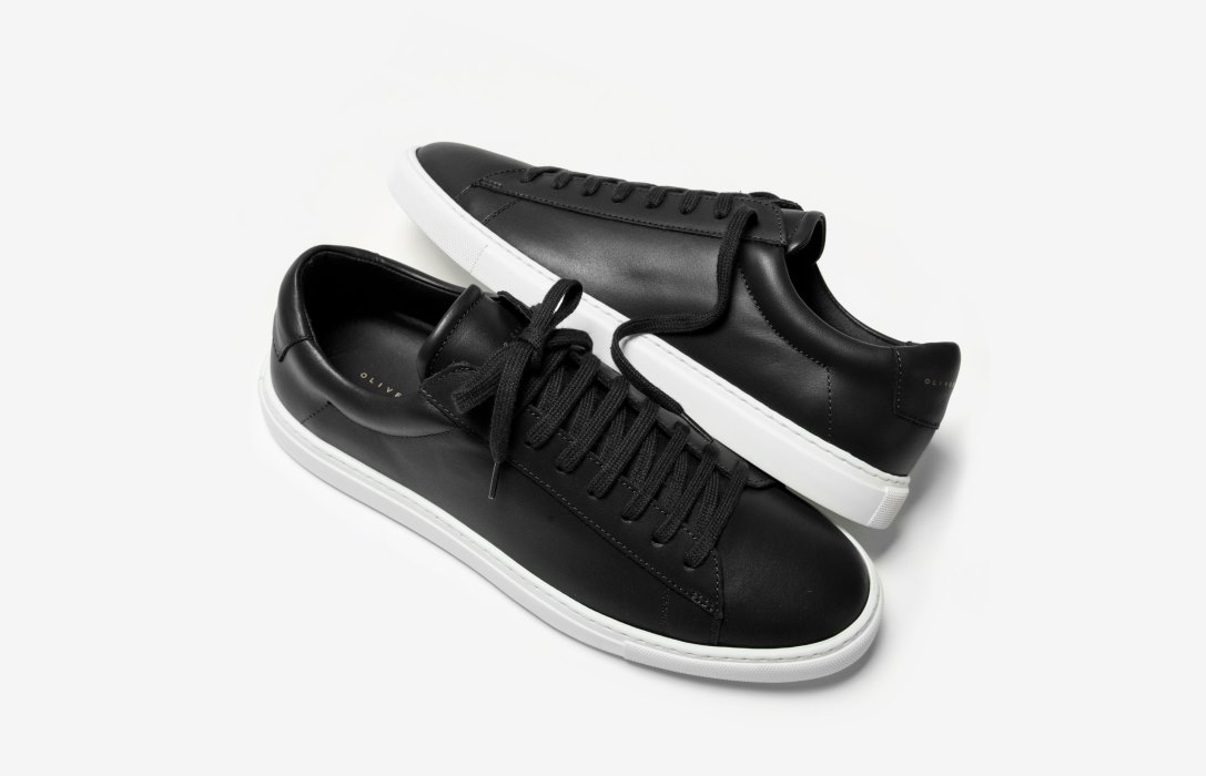 Oliver Cabell Low 1 Low Top Sneakers Férfi Fekete | HU617-89