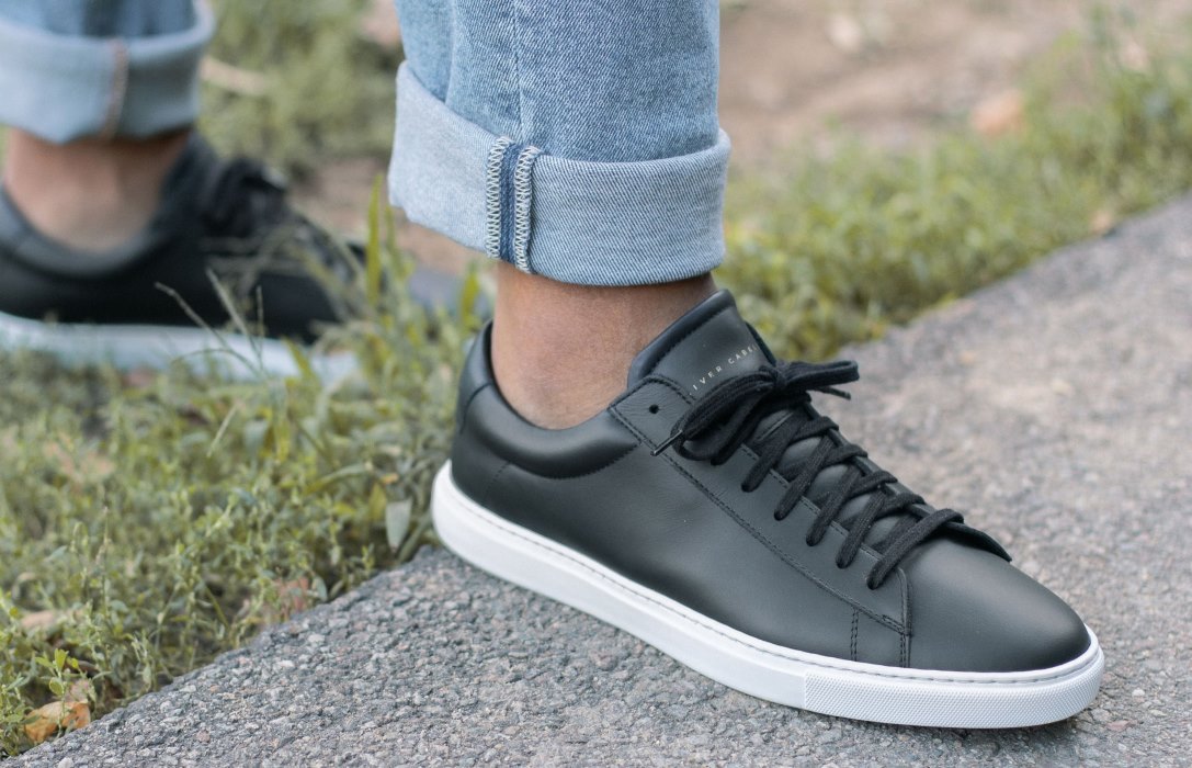 Oliver Cabell Low 1 Low Top Sneakers Férfi Fekete | HU617-89