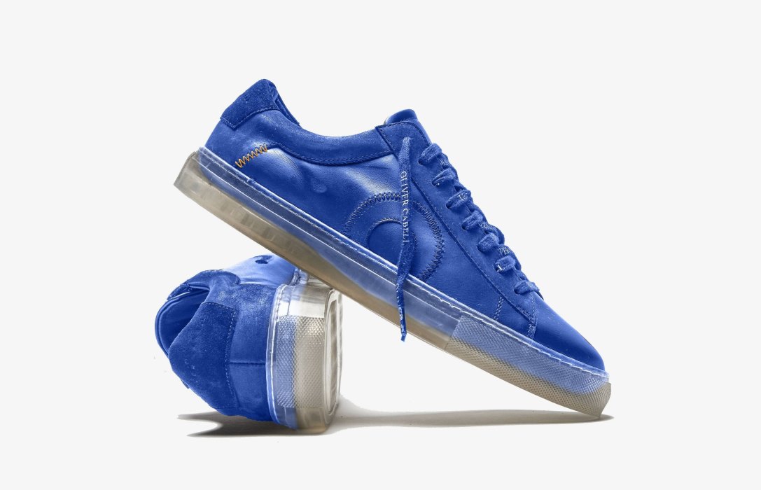 Oliver Cabell Low 1 Low Top Sneakers Férfi Sötétkék | HU818-56