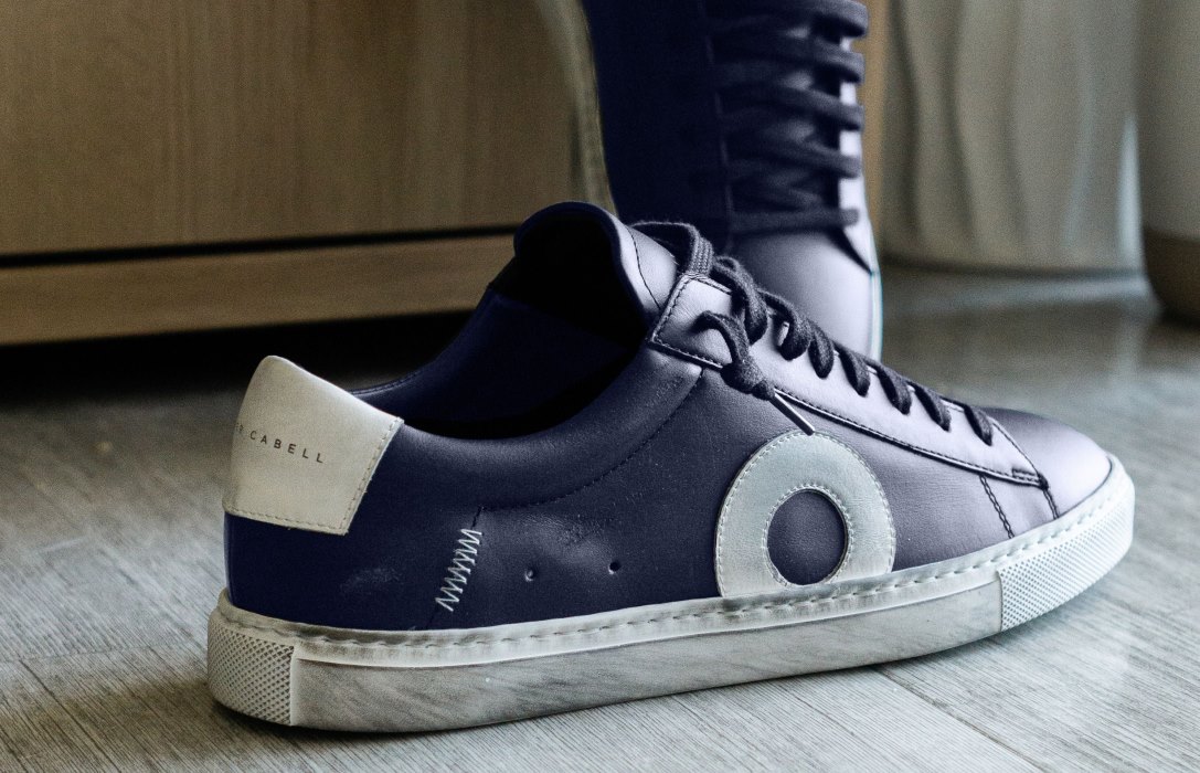 Oliver Cabell Low 1 Low Top Sneakers Férfi Kék | HU832-68