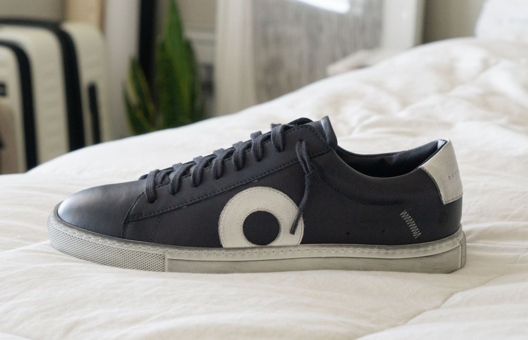 Oliver Cabell Low 1 Low Top Sneakers Férfi Kék | HU832-68