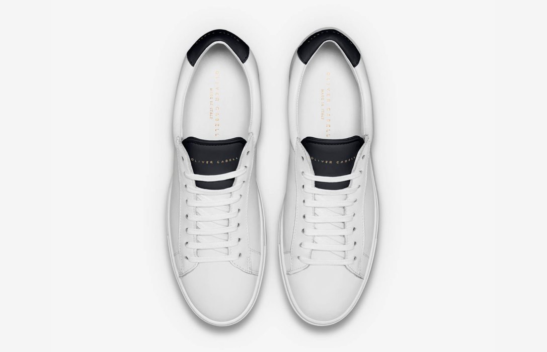 Oliver Cabell Low 1 Low Top Sneakers Férfi Fehér | HU896-23