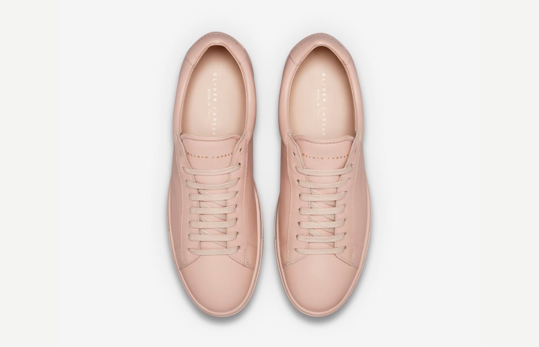 Oliver Cabell Low 1 Low Top Sneakers Férfi Rózsaszín | HU968-69