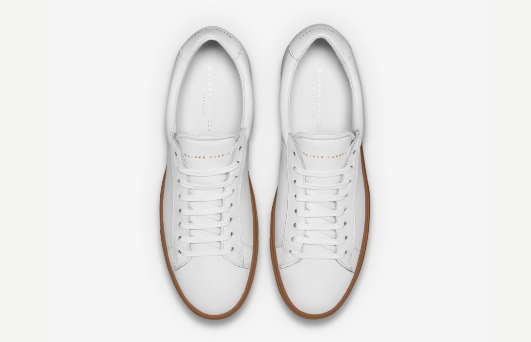 Oliver Cabell Low 1 Low Top Sneakers Férfi Fehér | HU972-86