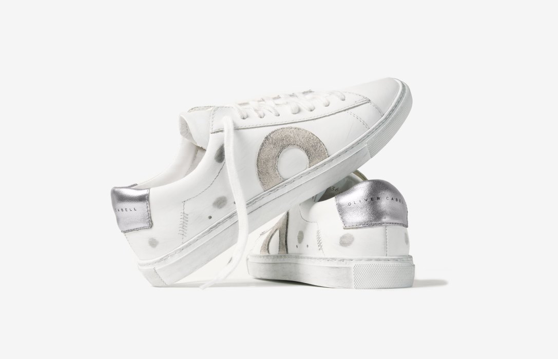 Oliver Cabell Low 1 Low Top Sneakers Férfi Fehér | HU998-08