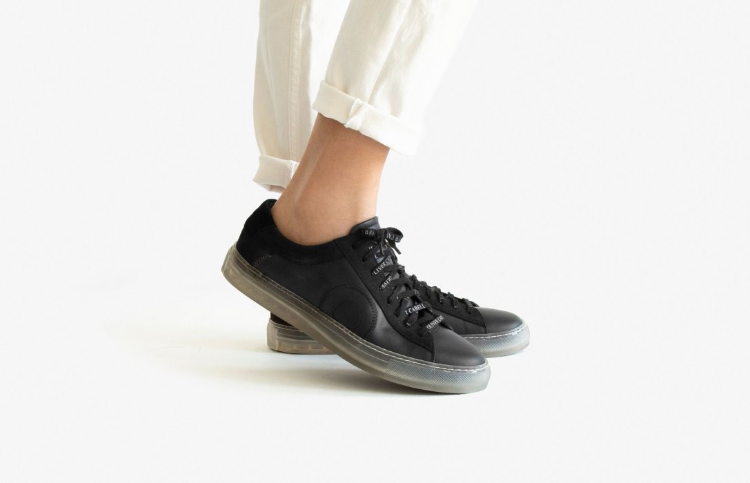 Oliver Cabell Low 1 Low Top Sneakers Női Fekete | HU031-16