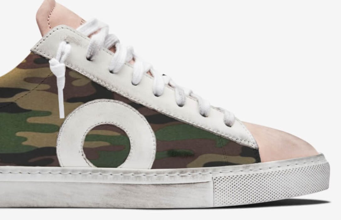 Oliver Cabell Low 1 Low Top Sneakers Női Camo | HU830-01